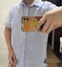 海澜之家短袖衬衫男夏季轻商务经典系列纯棉时尚衬衫男 实拍图