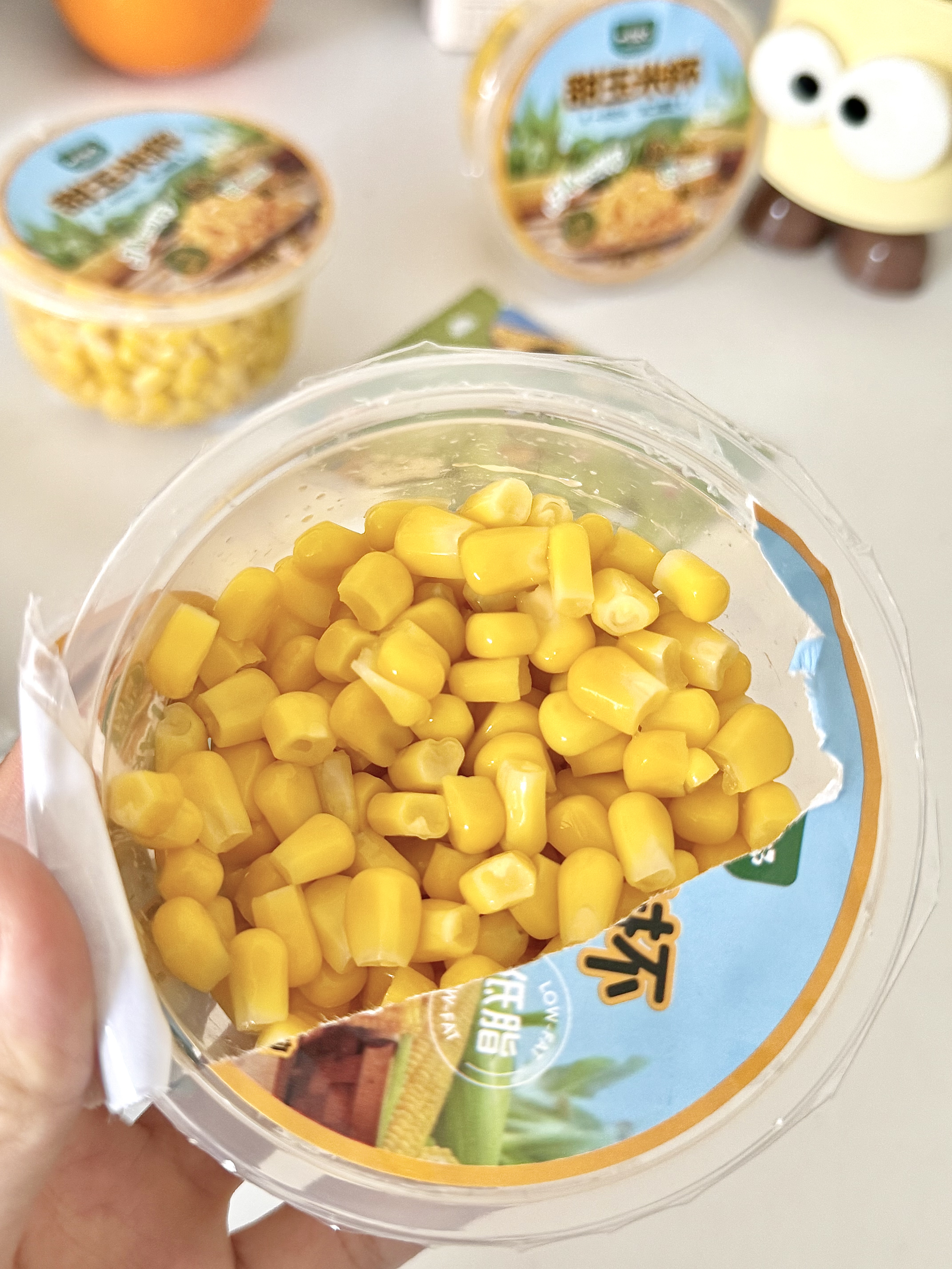 一号农场甜玉米杯低脂水果玉米粒100g*3开杯即食早餐代餐源头直发 实拍图