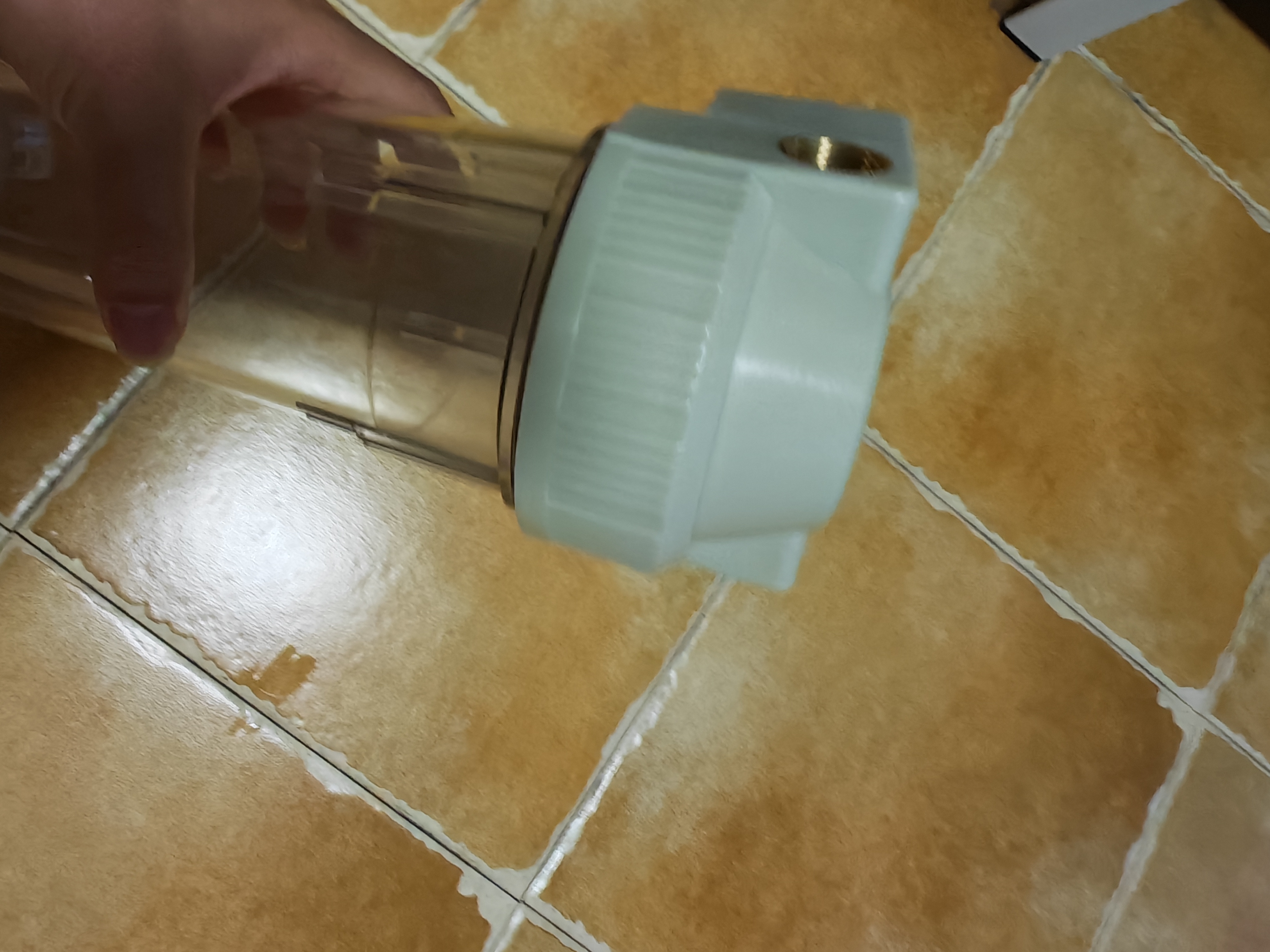 钻芯 净水器过滤器前置过滤器铜口透明滤瓶滤壳PP棉前置过滤筒净水器家用十寸滤瓶 4分铜口滤瓶+滤芯 实拍图