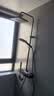 九牧优选淋浴花洒套装钢琴按键恒温增压喷头家用浴室卫生间手持淋雨器 【YF1-6001】枪灰色-四档数显冷热款 花洒套装 实拍图