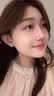 BJYLS999纯银针雪花耳钉女养耳洞流苏耳线足银针耳环2026轻奢高级耳饰 【999足银耳链】雪花耳线一对 实拍图