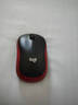 罗技（Logitech）M185鼠标 无线鼠标 办公鼠标 对称鼠标 黑色红边 带无线2.4G接收器 实拍图