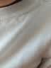 迪卡侬短袖t恤运动纯色健身服小童纯棉宽松上衣小童白色2~3岁-2880308 实拍图