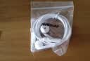 纽曼（Newmine）【金榜】NM-LK06 半入耳式线控有线耳机 手机耳机 音乐耳机 3.5mm接口 电脑笔记本手机适用 白色 实拍图
