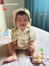 babylove【啵啵水果茶】婴儿连体衣夏季竹棉山茶纱布男女宝宝衣服薄款透气 实拍图