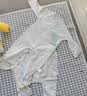 翘脚鸭婴儿衣服新生儿夏季薄款连体衣纯棉夏天爬爬服满月男女宝宝睡衣73 实拍图