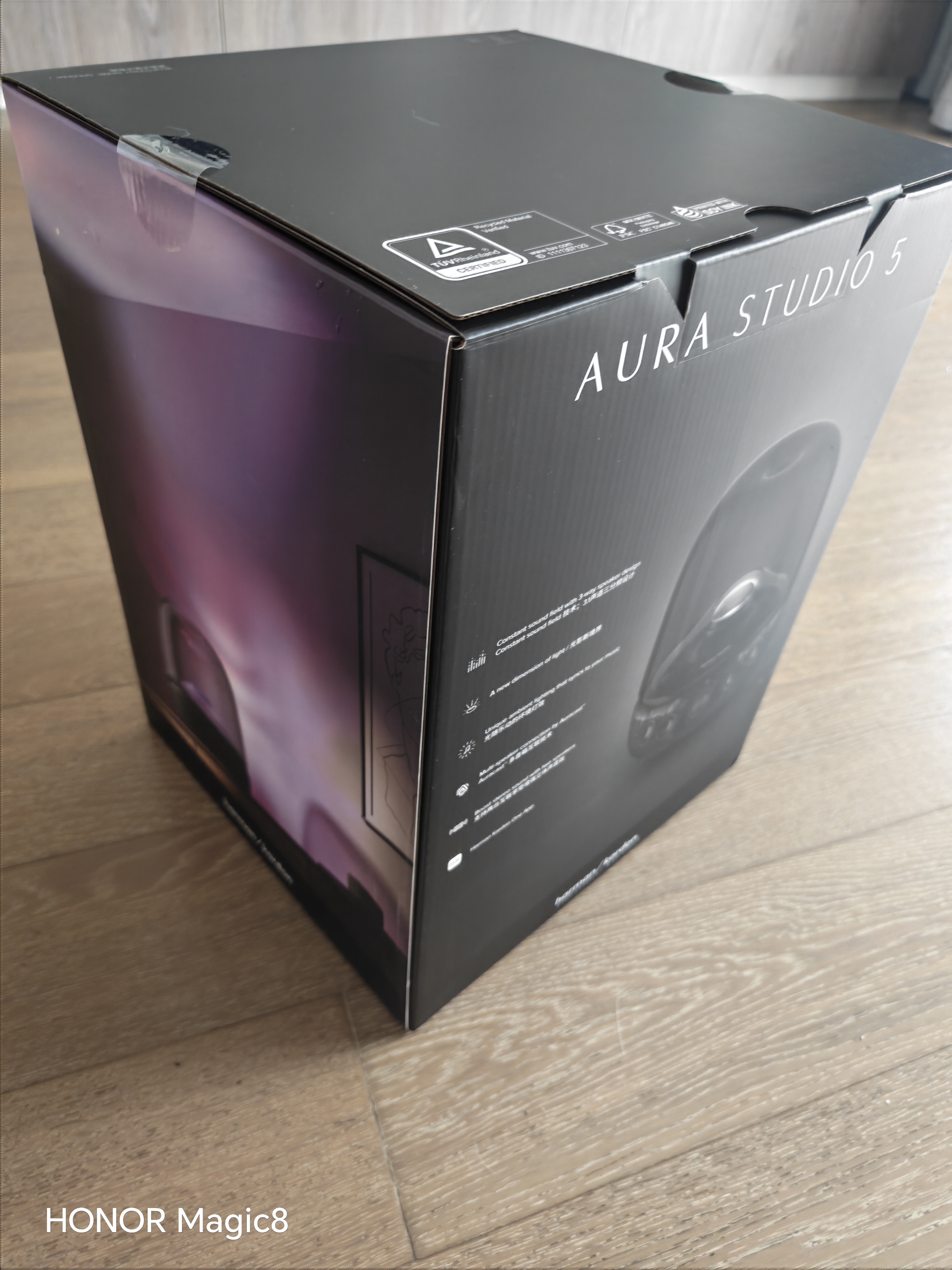 哈曼卡顿（Harman/Kardon）琉璃4代/琉璃5代音响Aura Studio 4音乐琉璃3代升级款360度环绕立体声氛围灯效电脑蓝牙音箱礼物 【重磅新品，咨询享优惠】琉璃5代-国行 实拍图