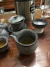 琅庭琊坊龙泉青瓷功夫茶具套装哥窑冰裂纹家用办公室中式陶瓷盖碗茶杯茶 盖碗套装 10件 实拍图