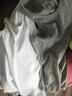 海澜之家背心男纯棉男士背心夏季100%纯棉汗衫男宽松老头衫打底背心男保暖 100%纯棉-白色/灰色(2件装) 2XL -180/105(150-170斤) 实拍图