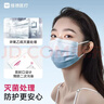 维德（WELLDAY）一次性成人医用外科口罩防尘防晒夏季薄款过敏透气独立装100只 实拍图