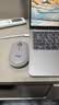 罗技（Logitech）LOGITECH PEBBLE 无线蓝牙鼠标 静音鼠标 办公鹅卵石造型 轻薄便携 时尚小巧 烟云灰 实拍图