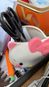 DIY配件收纳筒Kitty猫卡通可爱学生笔筒多功能手工材料包收纳 1个装【KT猫】化妆桶 实拍图