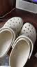 卡骆驰（CROCS）檀健次同款经典洞洞鞋轻便百搭女沙滩鞋包头拖鞋男鞋|10001 骨白色-2Y2(含智必星) 40 (250mm) 实拍图
