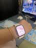 Apple/苹果WatchS11智能手表GPS+蜂窝款42毫米深空灰色铝金属表壳黑色运动型表带S/M-联通补贴 实拍图
