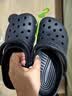 CROCS卡骆驰洞洞鞋男沙滩鞋|10001 黑色-001 37/38(230mm) 实拍图