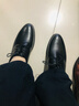 奥康官方男鞋秋季新款男士百搭商务正装皮鞋英伦时尚办公系带商务男鞋 黑色 【店铺爆款】 41 实拍图