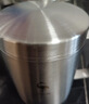 三四钢®316L不锈钢水杯儿童学生口杯水杯304盖食品级泡茶杯防摔马克杯 420ml：双层防烫 实拍图