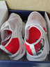 鸿星尔克（ERKE）童鞋男童大网孔透气跑鞋缓震儿童休闲鞋正白/大学红38 实拍图