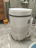 VCJ洗衣机半全自动迷你洗衣机小型洗脱一体小型家用母婴内衣裤洗袜子神器儿童单身人宿舍出租房 新4.5KG【立体水洗去污*定时降噪快洗】珍珠白 实拍图