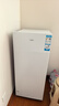 海尔（Haier）山茶花138L立式冰柜小型家用小冰箱冷柜真风冷无霜冷冻冷藏转换一级一键速冻大容量BD-138WGH90WF 实拍图