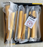 得力（deli）塑柄壁纸刀裁纸刀开箱拆快递刀随身伸缩办公用品加厚美工刀10把装 实拍图