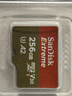 闪迪（SanDisk）256GB TF(MicroSD)内存卡4K极速金卡A2 V30 U3兼容大疆Pocket3/4P/Action 6运动相机/无人机存储卡 实拍图