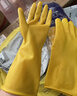 南洋牛筋乳胶100克手套防水防油清洗劳保手套小号*10双/打 原厂授权 实拍图
