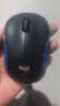 罗技（Logitech）M185鼠标 无线鼠标 办公鼠标 对称鼠标 黑色蓝边 带无线2.4G接收器 实拍图
