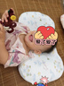 婧麒（JOYNCLEON）婴儿枕头分区宝宝枕护颈神器6个月以上儿童枕头1-3岁 粉jzt197153 实拍图