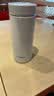 虎牌（TIGER）保温保冷杯便携不锈钢男女水杯子MMZ-A35C-WW 雪花白350ml 实拍图