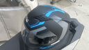 坦克（Tanked Racing）T536电动摩托车头盔半盔3C男女防晒安全帽 亚黑 幻界 L  实拍图