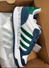 adidas ENTRAP美式校园风运动少年感复古篮球风板鞋男女阿迪达斯 白色/绿色/蓝色   44 实拍图