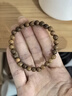 妍韵珠宝6mm绿檀木手串 老料檀香木把件 文玩佛珠念珠男女士款手链 实拍图