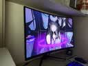 KTC 27英寸 电脑HVA曲面显示器 2K200Hz  双模400Hz 高对比度 低蓝光可接游戏机电竞显示屏 H27S5 实拍图