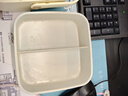 小熊（Bear）电热饭盒 加热饭盒 保温饭盒 1.0L免注水便捷式低音恒温不粘内胆分隔饭盒DFH-D10Q1 实拍图