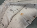 全棉时代儿童浴巾纯棉透气纱布浴巾新生婴儿宝宝洗澡毛巾115cm 空中滑行记 实拍图