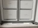 美的（Midea）真香系列500L十字门冰箱60厘米超薄大容量一级能效家用电冰箱以旧换新国家补贴 500升三档变温｜冷藏PT净化｜钛钢灰 实拍图