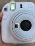 富士（FUJIFILM）instax 拍立得mini12 一次成像相机 mini11/41三寸相纸 生日礼物 女生送礼奖品 【刮刮乐抽相纸】 Mini12 茉莉白【用户优选】 官方标配【不含相纸】 实拍图