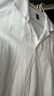罗蒙男童短袖polo衫校园服饰春夏新款T恤女童班服 白色短袖POLO衫 150 实拍图