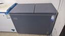 美的（Midea）双温冰柜200/300升以上家用商用一级能效大容量卧式冷柜双门双箱电子控温冷藏冷冻两用保鲜冰柜 281升 【电子控温 】281DKEM 实拍图