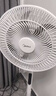 美的（Midea）【闪拆系列】一键闪电拆装直流变频家用语音电风扇一级能效静音落地扇大风力卧室立式电扇SDJ30BC 实拍图