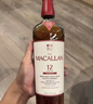 麦卡伦（MACALLAN）12年 经典雪莉桶 单一麦芽威士忌 700ml 礼盒 新版 实拍图
