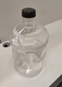 拜杰纯净水桶 食品级PC矿泉水桶透明手提式水桶茶水桶 大容量水桶黑盖7.5L 实拍图