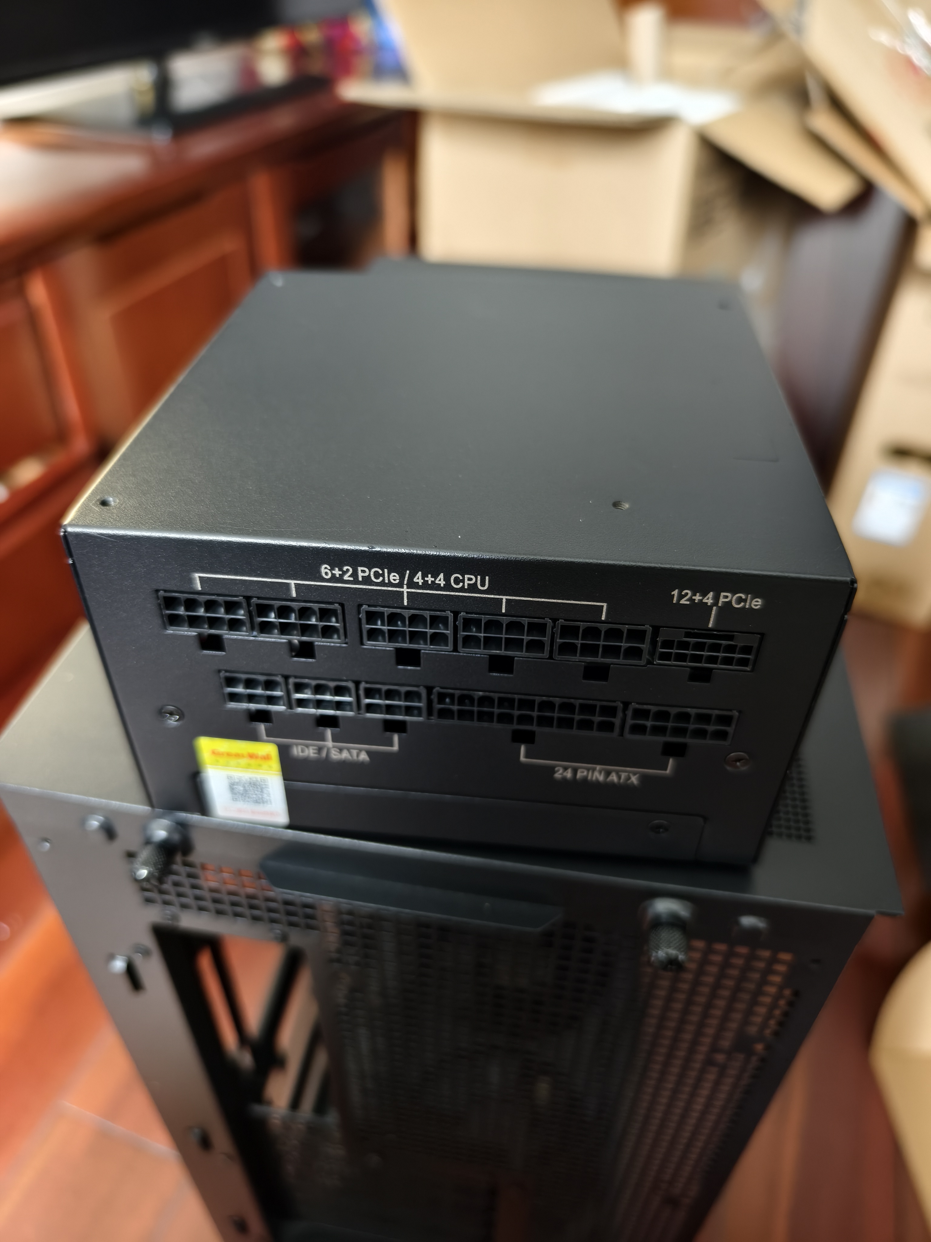 长城（Great Wall） 巨龙电源金牌全模台式机电脑电源 金牌巨龙1250W全模 ATX3.1 实拍图