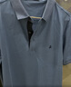 杉杉【凉感轻奢桑蚕丝】短袖T恤男2026年新款夏季衣服高端凉感POLO衫 实拍图