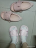 明星同款 高颜值2代萌鲨鱼厚底增高拖鞋防滑户外多巴胺拖鞋女士 粉色【建议拍大一码】 40-41 实拍图