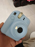 富士（FUJIFILM）instax  mini12 一次成像 立拍立得相机 mini12 绣球蓝 官方标配（无相纸及周边配件） 实拍图