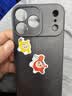 品胜【相机按键全包】适用iPhone17ProMax手机壳苹果17ProMax保护套亲肤柔性液态超薄全包软壳保护套黑 实拍图