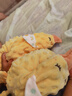 jollybaby宝宝安抚巾玩偶哄睡神器新生婴儿可入口毛绒手偶趴姿安抚巾 鸭子 实拍图