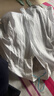 MUJI 女式 汉麻水洗衬衫领长袖衬衫女士女装衬衣外套内搭上衣女款春夏 白色 L （165/88A） 实拍图